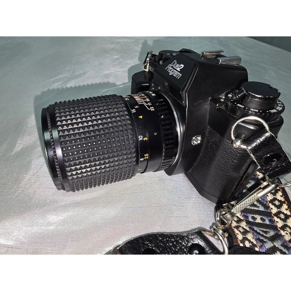 KSX-P DUAL 2 PROGRAM Multiple Lenses Vintage 35mm Camera Bag Japan Untested